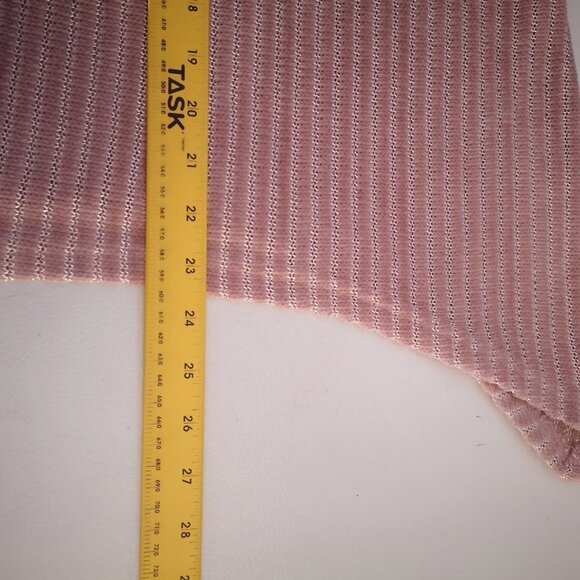 Kleio Ladies Size Medium Dusty Rose 3/4 Length Sleeve Boatneck Sweater - Picture 9 of 9